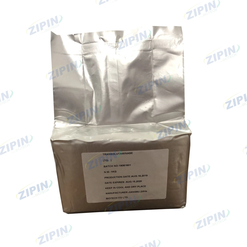 Cad iad feidhmeanna glutamine transglutaminase